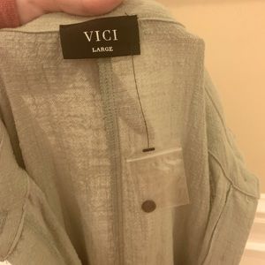 VICI romper, olive green. NEW